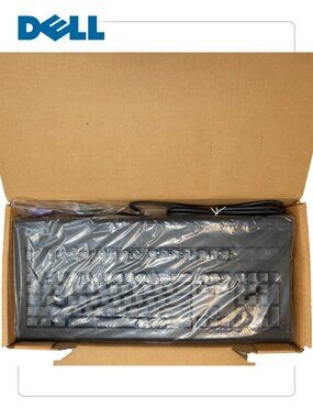 Dell AT101w Vintage Black Keyboard NEW RARE